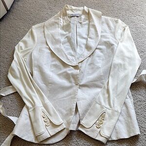 BRUNELLO CUCINELLI  mixed media jacket